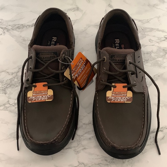 Skechers Other - Mens lace up leather shoes